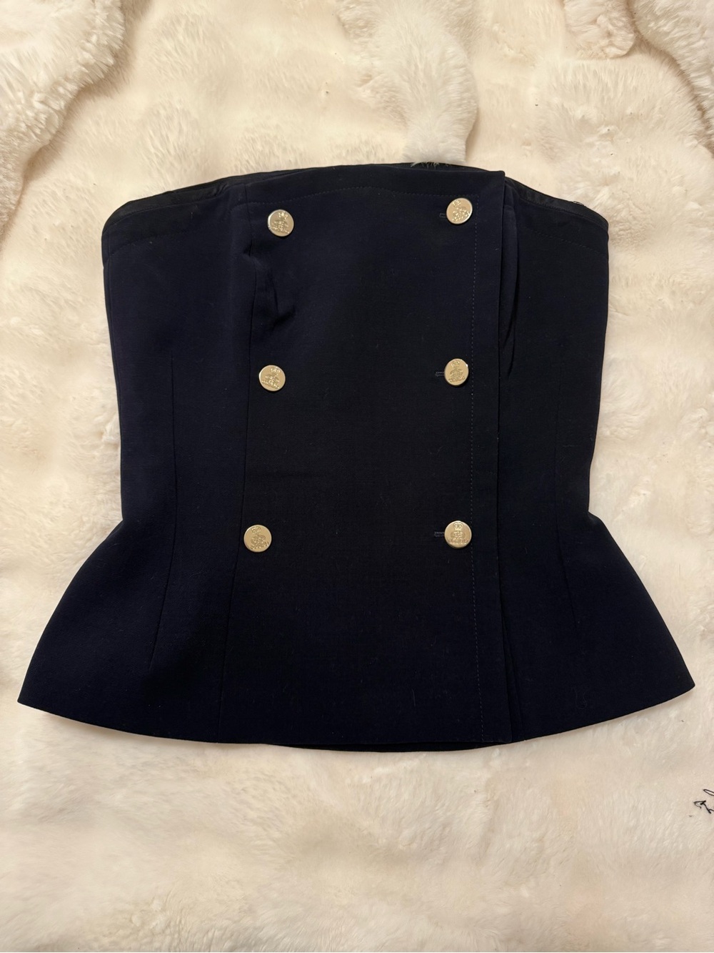 Authentic Ralph Lauren Purple Label Collection. Strapless corset new with tags